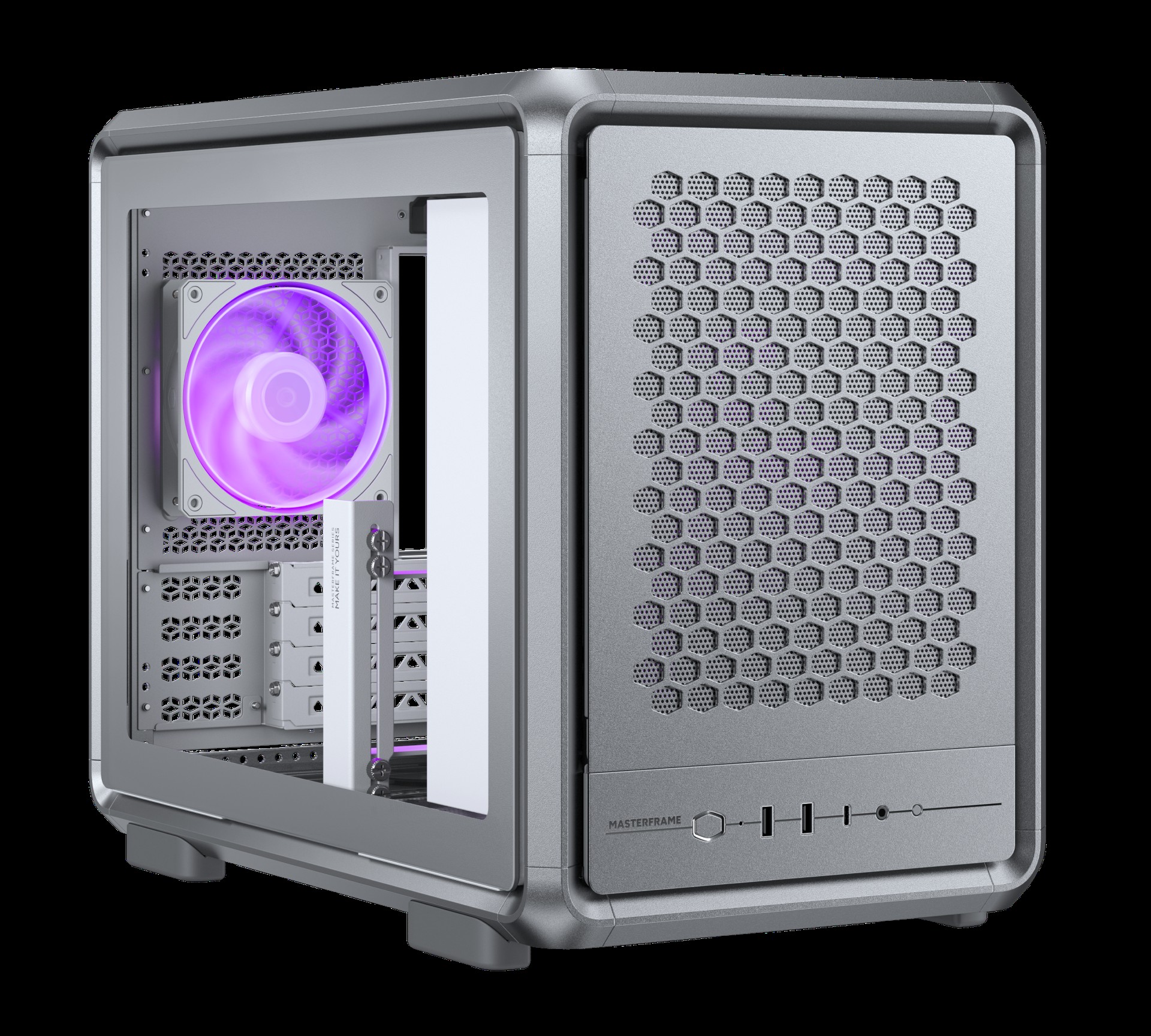 COOLER MASTER MasterFrame 400 Mesh Silver
