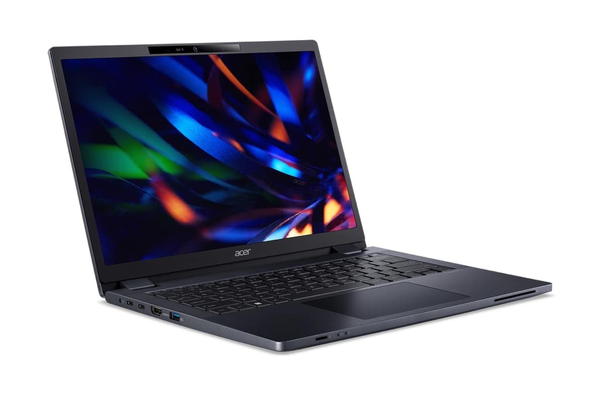 ACER PC Portable Convertible TravelMate P4 Spin Intel Core 5 16 Go RAM SSD 1 To Linux QWERTY