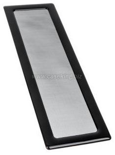 DEMCiflex Staubfilter 260mm x 80mm - schwarz/schwarz