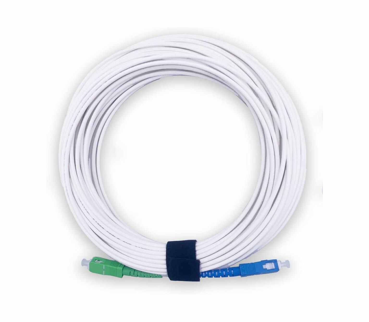 GENERIQUE Jarretière optique simplex monomode OS2 9/125 SC-APC/SC-UPC blanc