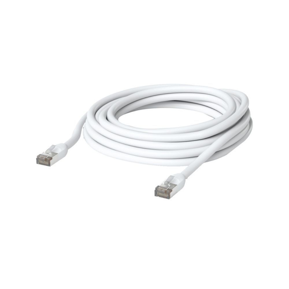 Ubiquiti UACC-Cable-Patch-Outdoor-2M-W Cable RJ45 blanc