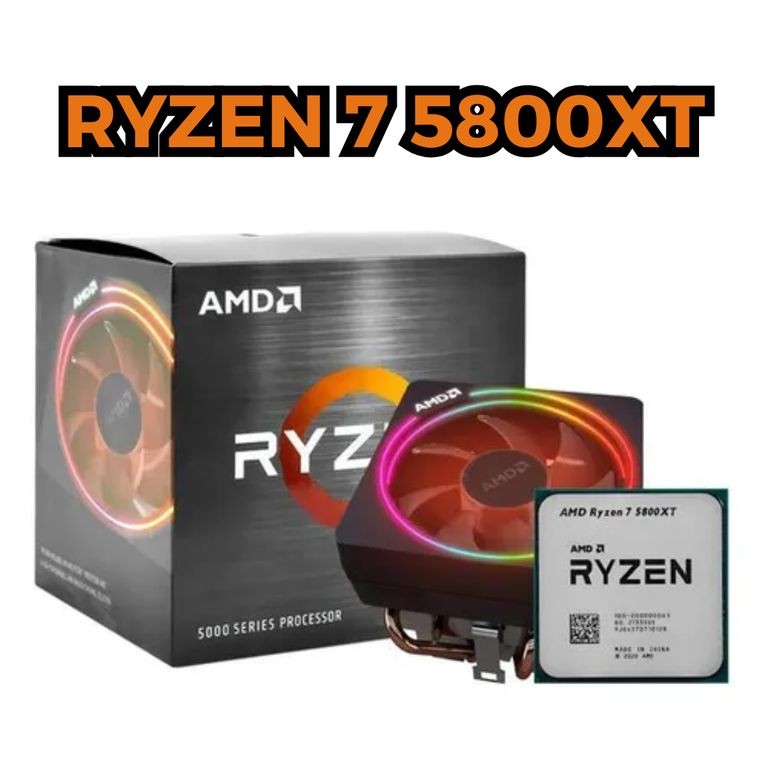 AMD AM4 Ryzen 7 5800XT WOF 3,8GHz MAX 4,8GHz 8xCore 16x Threads 32MB 105W