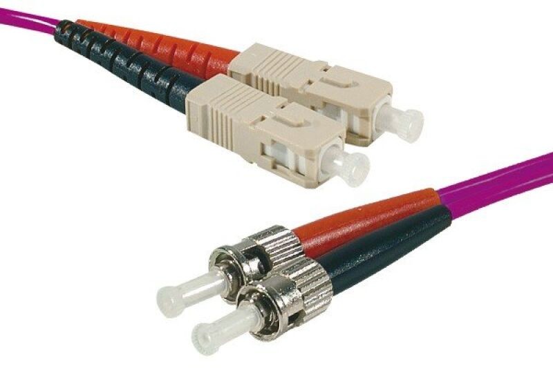 GENERIQUE Jarretière optique duplex HD multi OM4 50/125 ST-UPC/ST-UPC erika