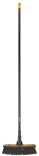 Fiskars Balai de jardin multi-usages taille M Solid L. 38 cm noir