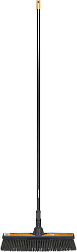 Fiskars Balai de jardin multi-usages taille L Solid L. 48 cm noir
