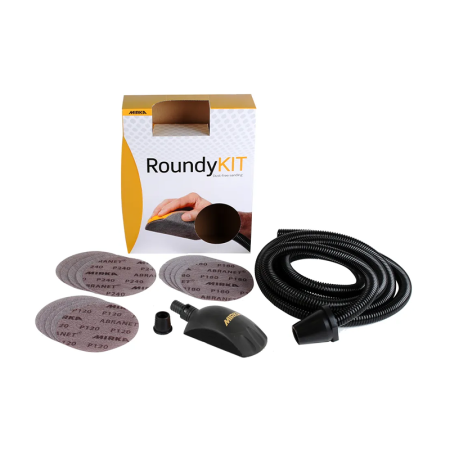 Mirka Kit cale manuelle Roundy Ø150 mm + 15 disques Abranet
