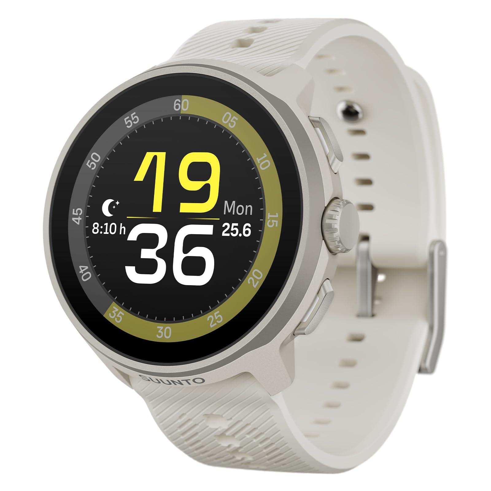 Suunto SUUNTO RUN FROST GRAY WITH SILICONE STRAP