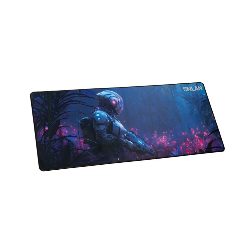 Onlan AS-300-Leaf-Dro d Tapis de souris XXL 40cm x 90cm, Surface de haute prÃ©cision, r