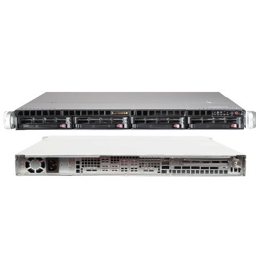 SuperMicro 1HE SUPERMICRO CSE813MFTQC-R407CB
