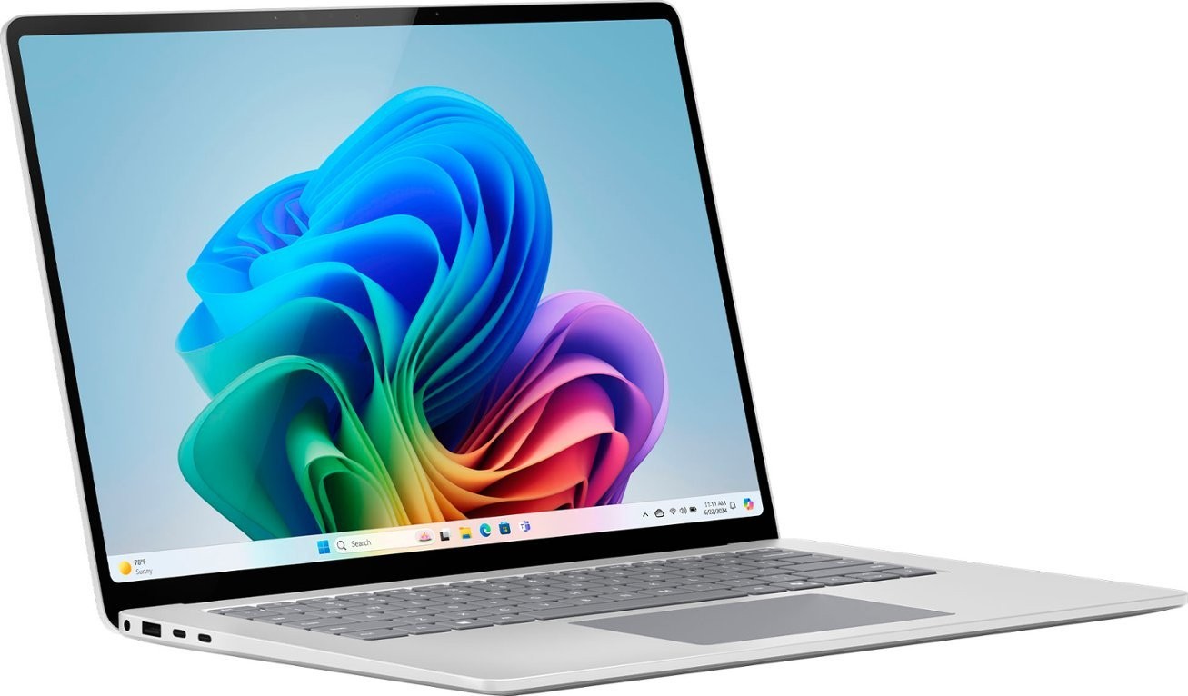 Microsoft Ordinateur Portable Surface Laptop 7 15 pouces Elite 16 Go RAM 512 Go SSD Platine