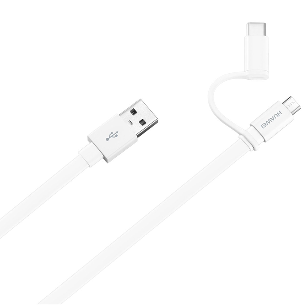 Huawei Cable USB vers micro USB 1,5m (avec adaptateur Type C)