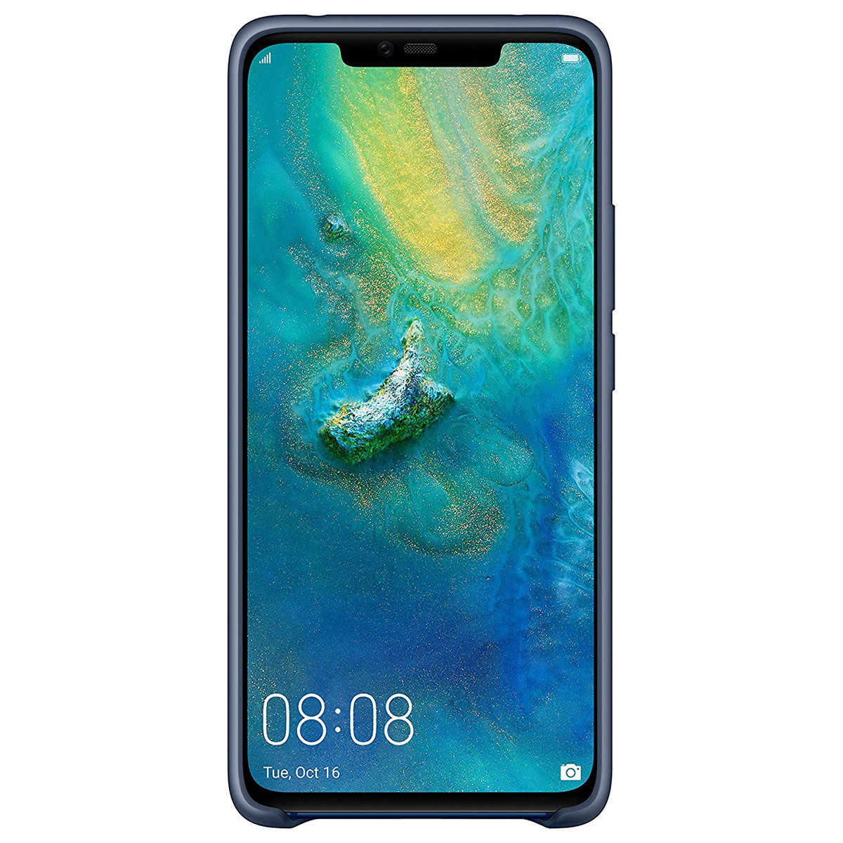 Huawei Silicone Case Bleu Mate 20 Pro