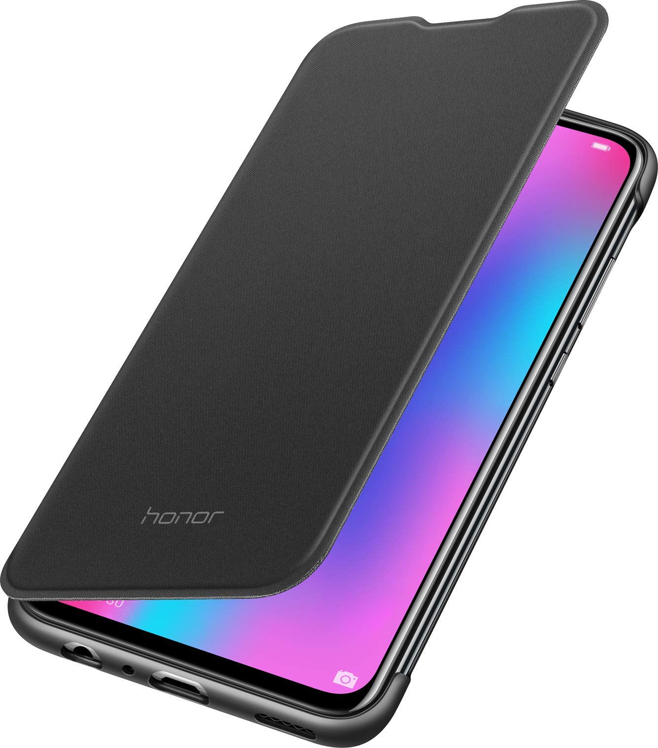 Honor Etui à rabat gris pour smartphone 10 Lite