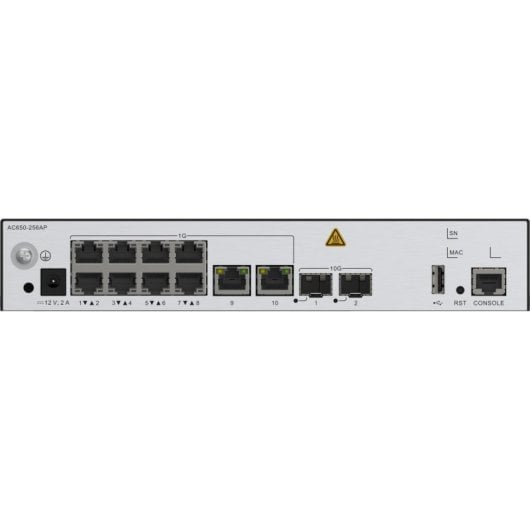 Huawei Contrôleur réseau HUAWEI eKit AC650-256AP Gris 10 100 1 000 Mbit/s 10 000 Mpps RJ-45 21 W