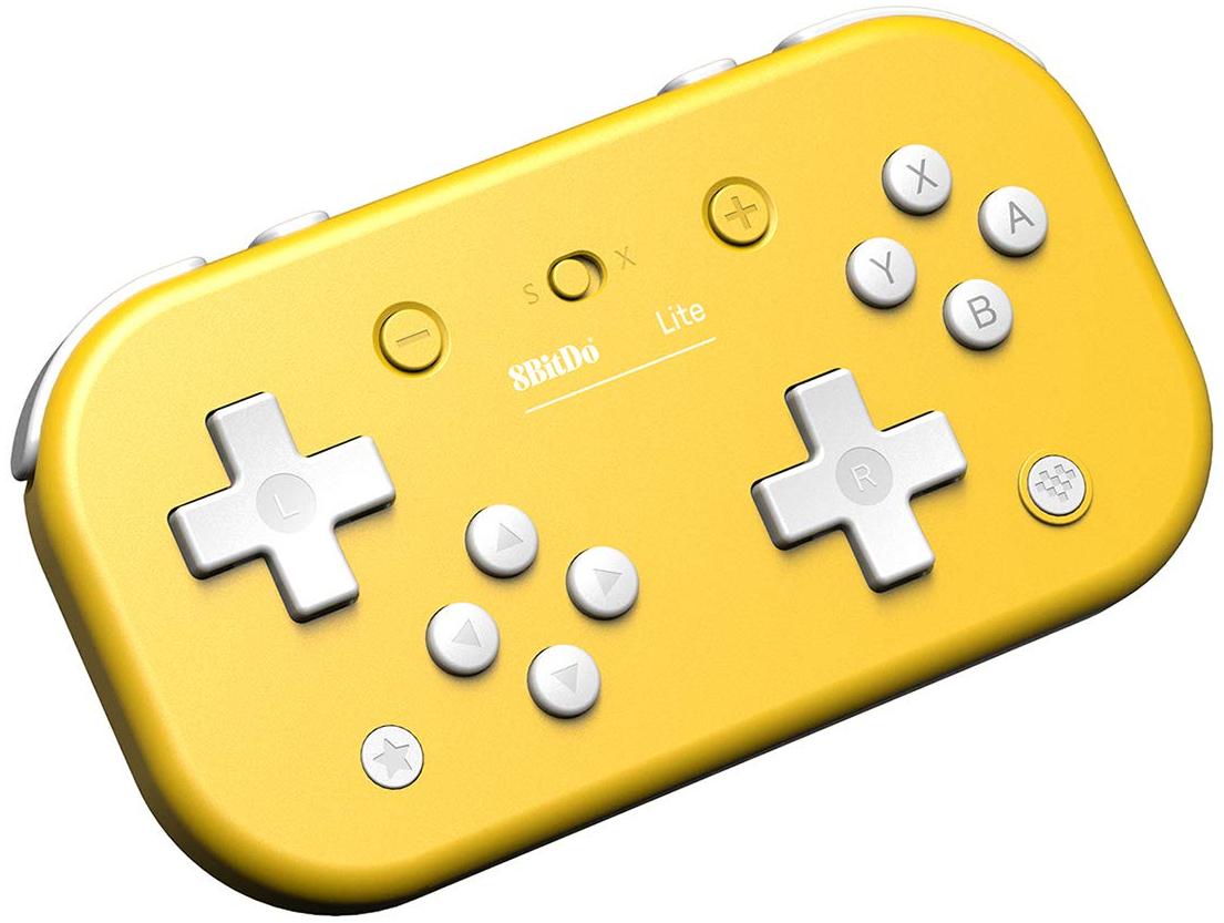 8BitDo 8BitDo Lite Jaune Manette Bluetooth pour Switch Lite, Switch et Windows