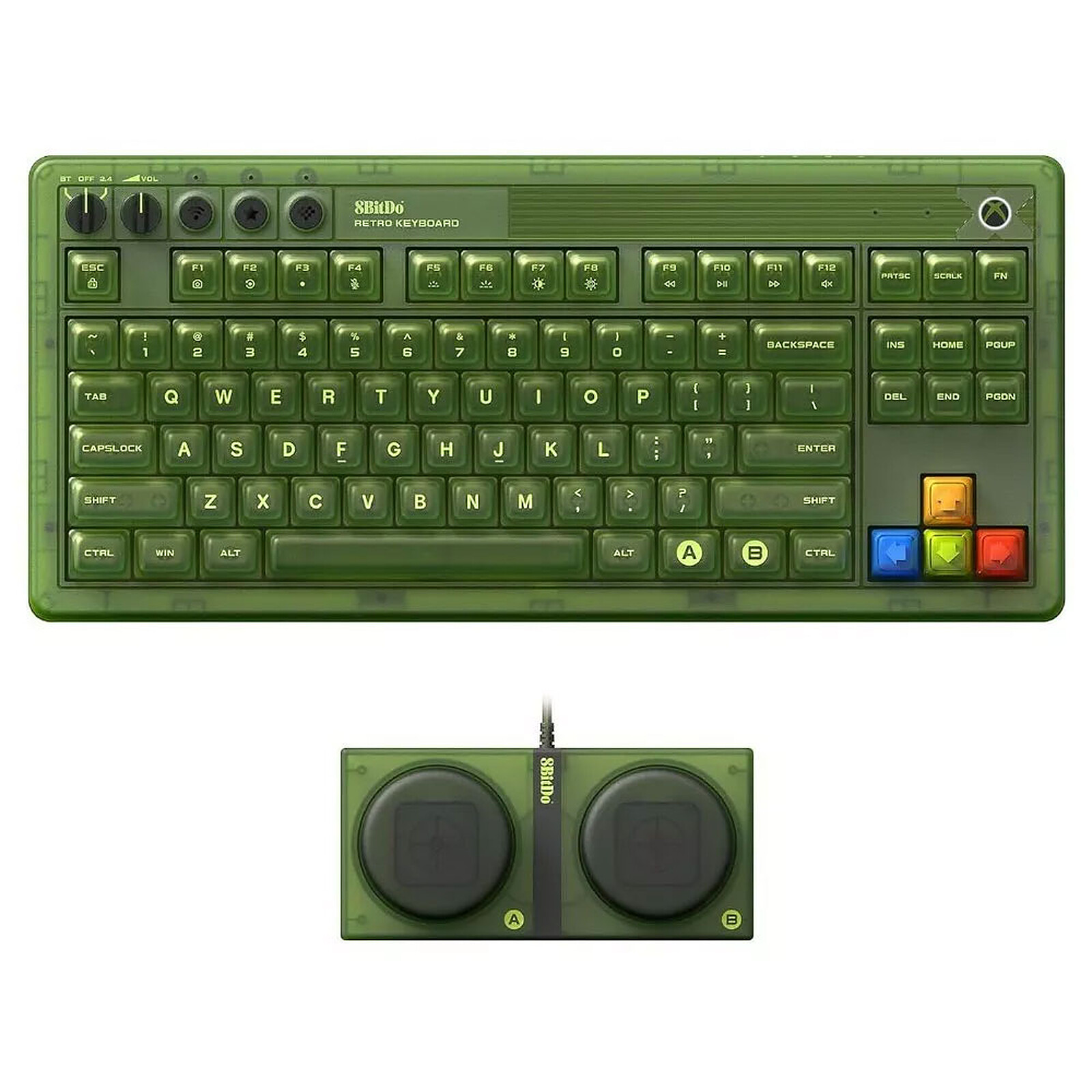8BitDo Retro 87 Xbox Edition (QWERTY)