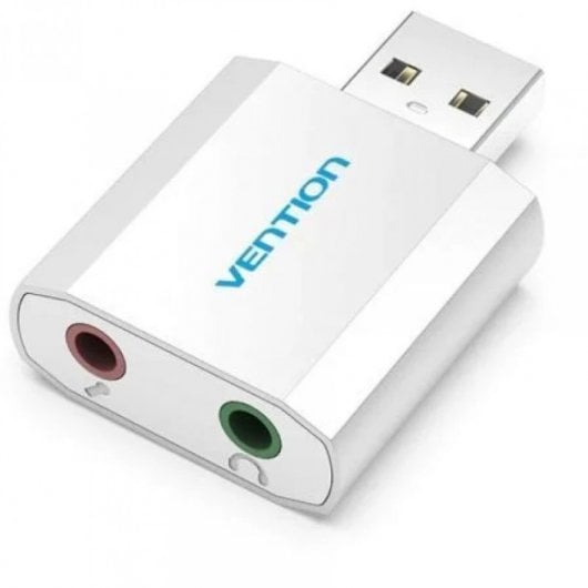 Vention Carte son externe USB Argent