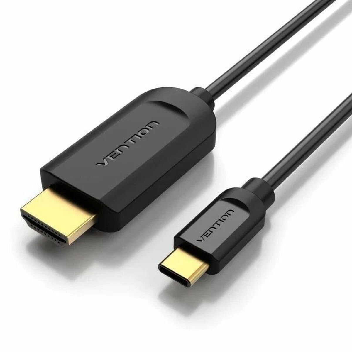 Vention Câble HDMI CGUBF USB-C vers HDMI 4K@30Hz 1m Triple Blindage Noir