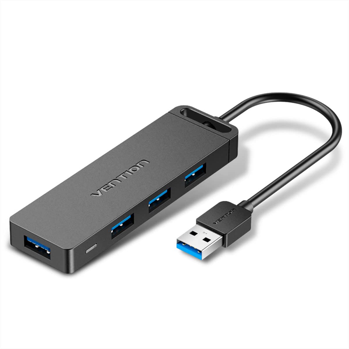 Vention Concentrateur USB  CHHLBD 4 ports USB 3.0 MicroUSB PD 50 cm Noir