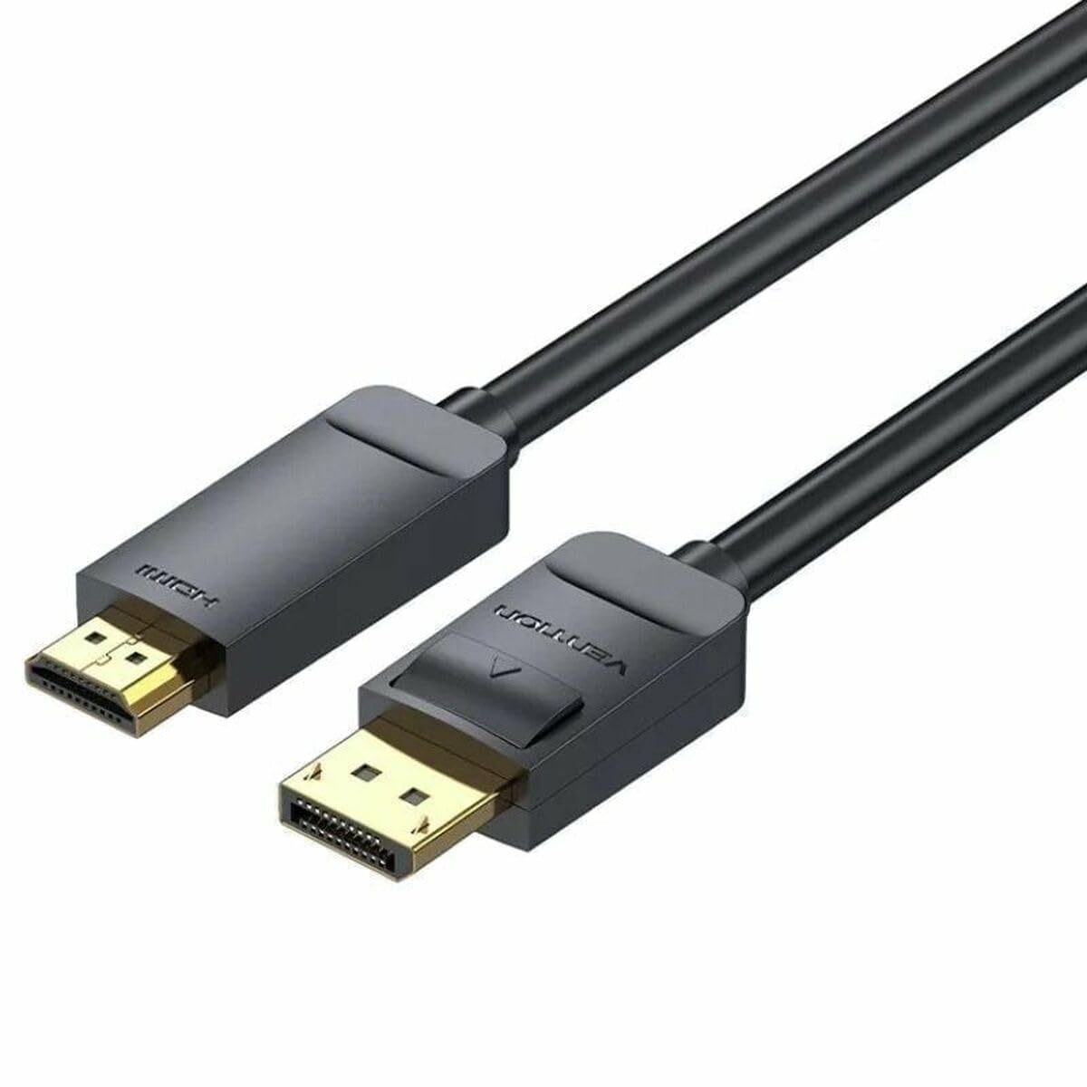 Vention Câble adaptateur HAGBJ DisplayPort vers HDMI 4K mâle 5 m Noir ultra-résistant