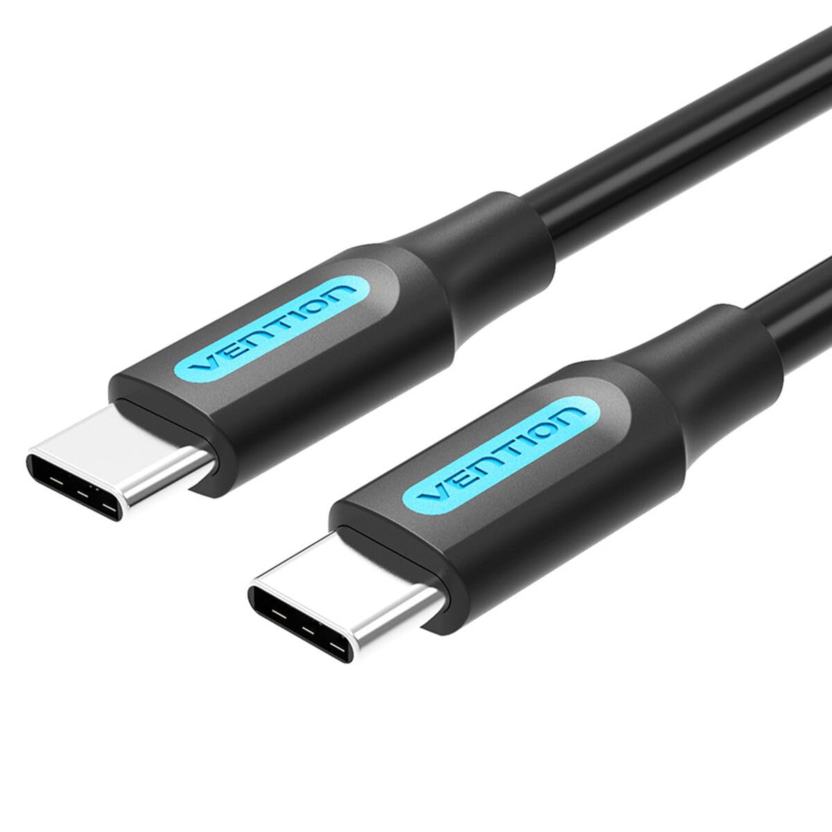 Vention Câble USB-C COSBD 60 W/480 Mbps 0,5 m Noir PVC TPE