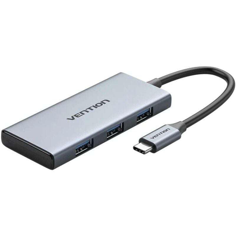 Vention Station d'accueil TOOHB USB Type-C HDMI 3xUSB Lecteur SD MicroSD Gris