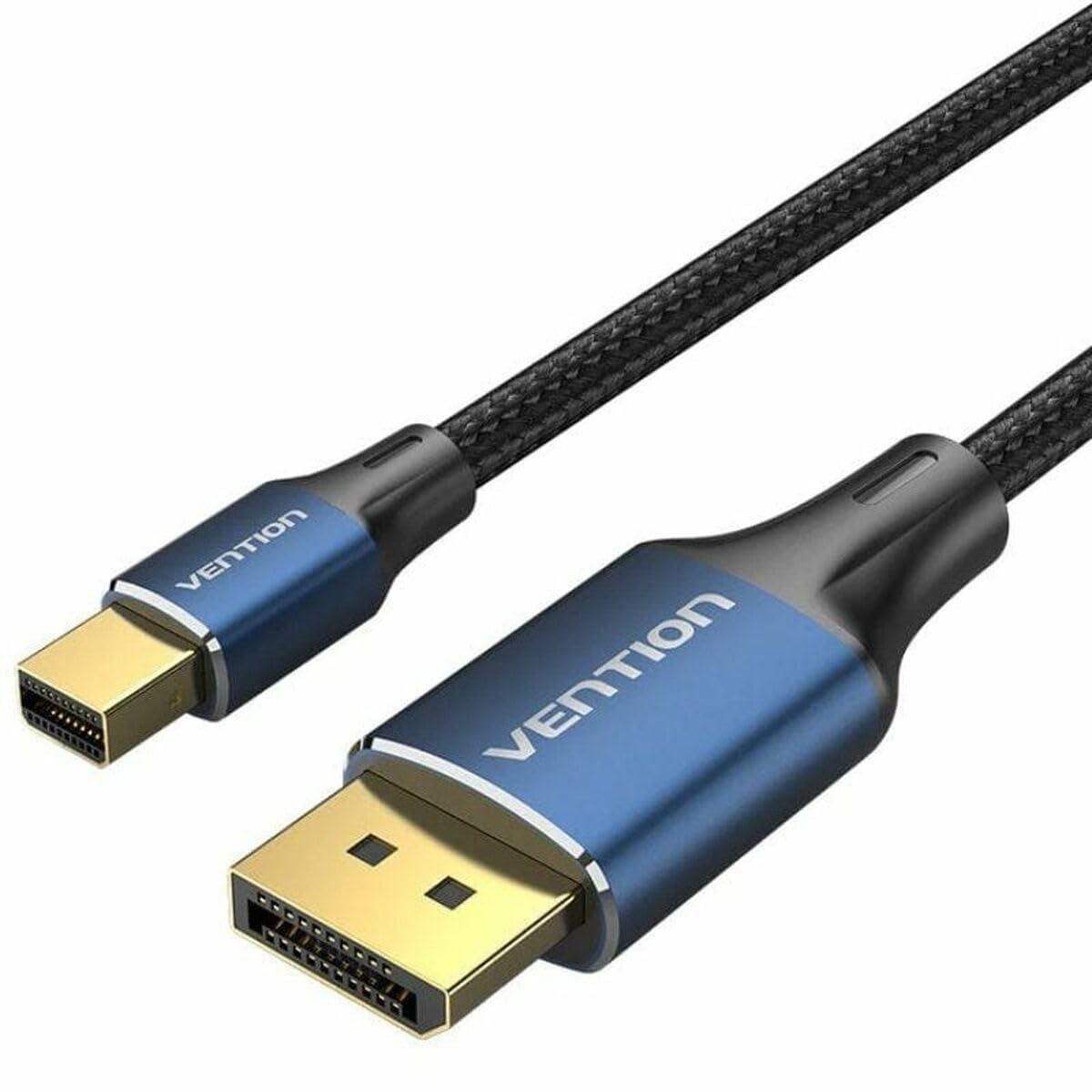 Vention Câble DisplayPort HCFLH 8K 2 m DisplayPort mâle vers Mini DisplayPort mâle doré
