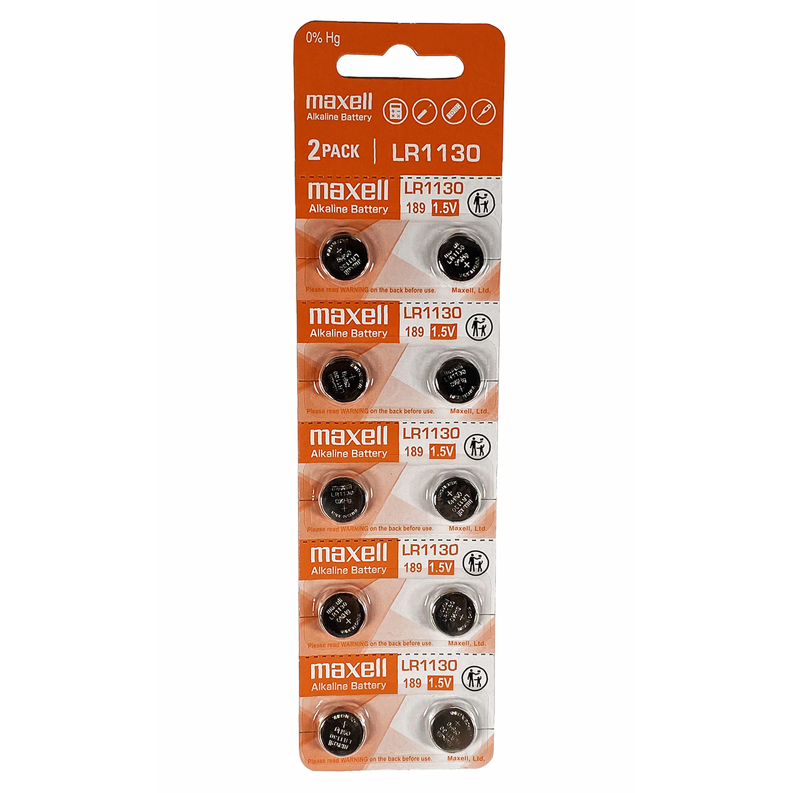MAXELL Maxell LR1130 1.5V (par 10)