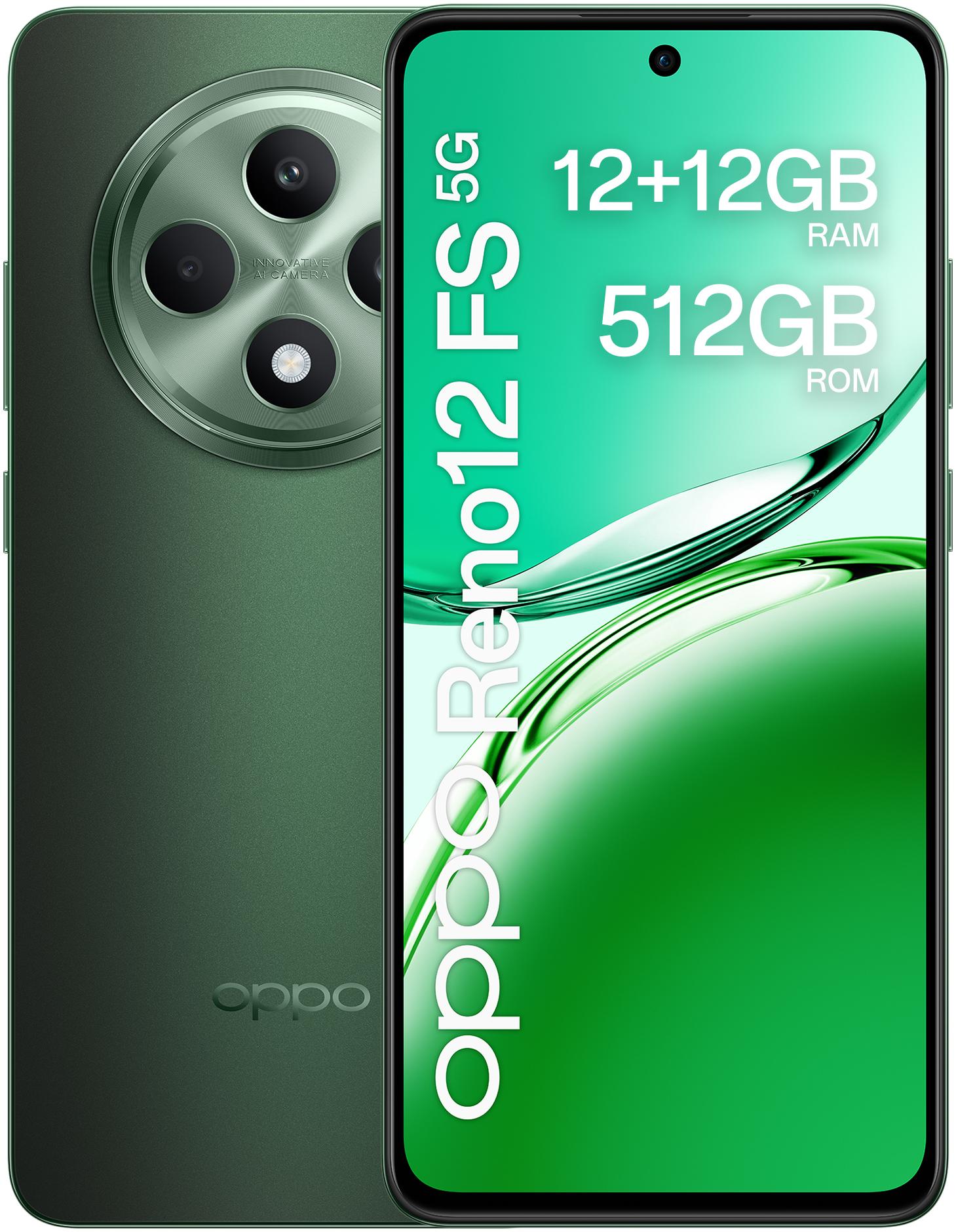 OPPO Reno 12FS 5G 12Go / 512Go Black Green