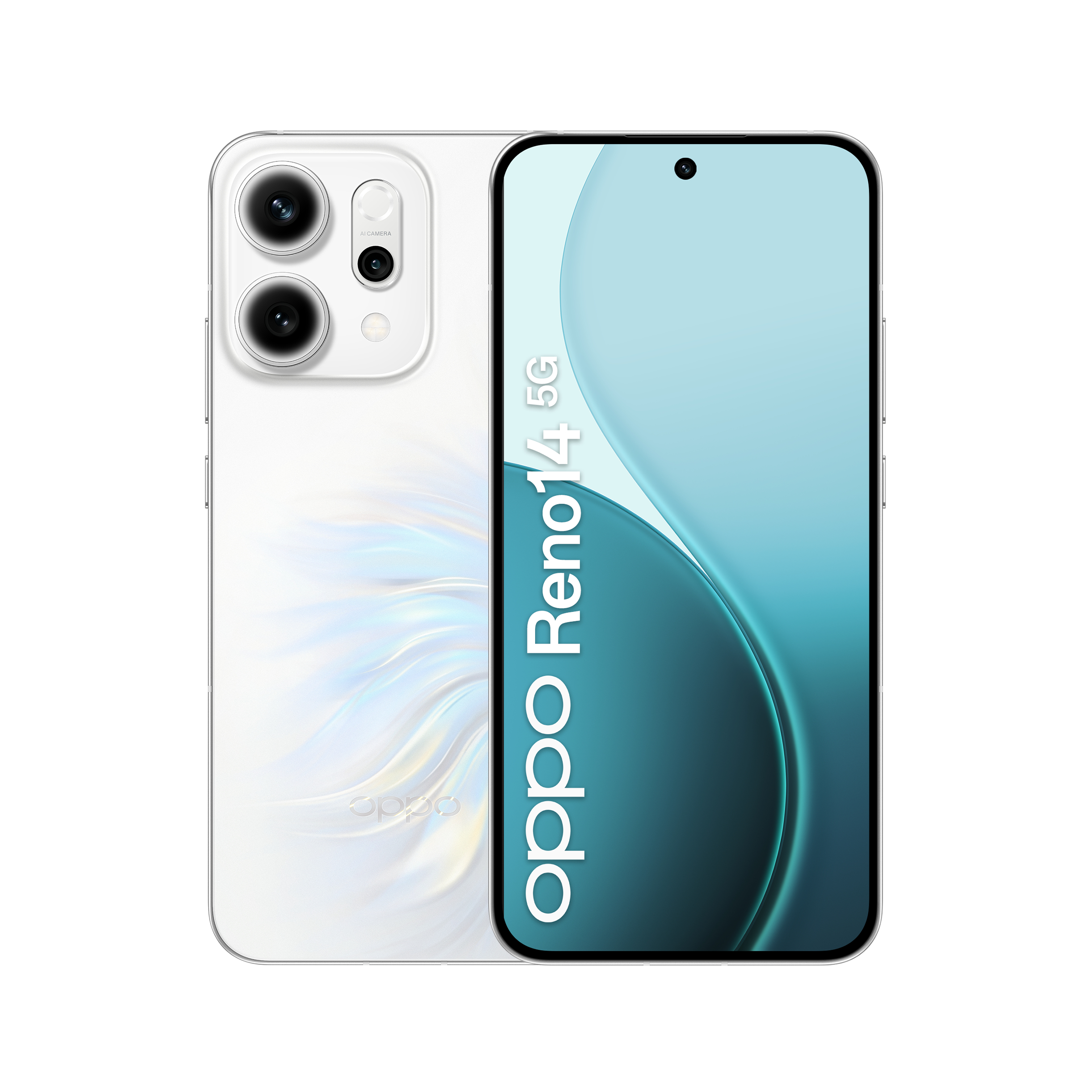 OPPO Reno14 5G Blanc Opale (12 Go / 512 Go)