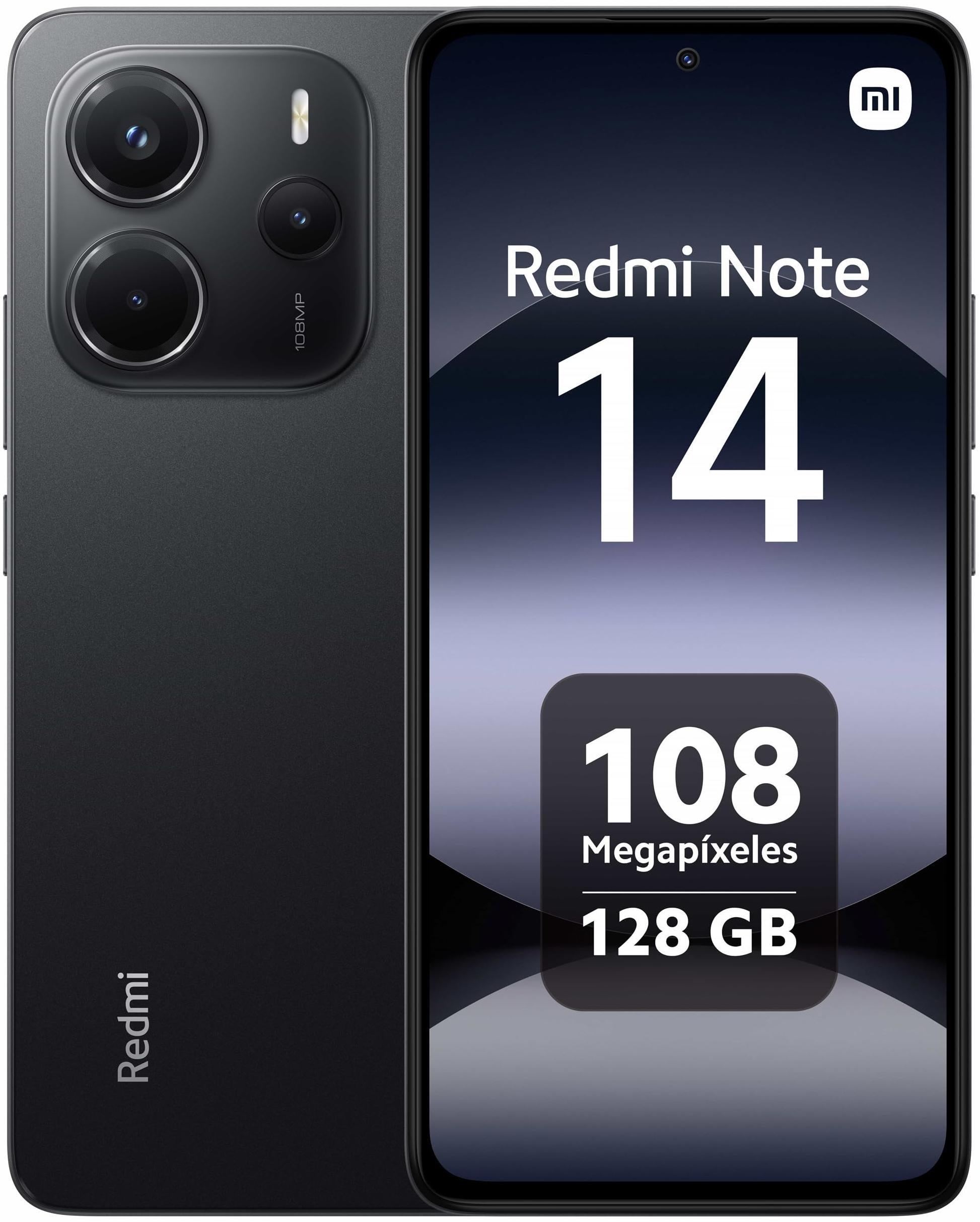 Xiaomi Redmi Note 14 6/128GB Midnight Black EU
