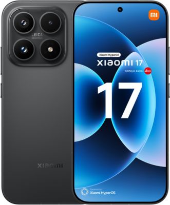 Xiaomi Smartphone  17 concu avec Leica 512Go Noir