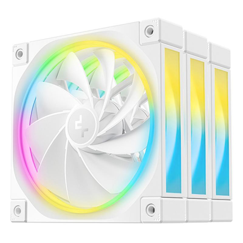 DeepCool FL12R 3IN1/120mm/PWM ARGB/Blanc