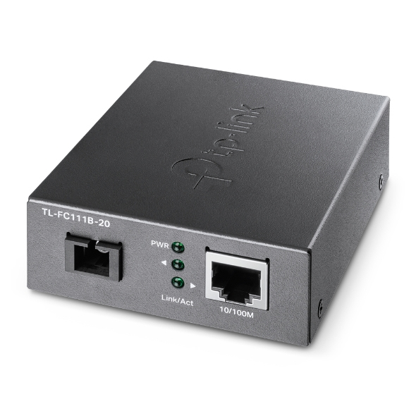 TPLINK 10/100 Mbps RJ45 to 100 Mbps Single-mode SC WDM Bi-Directional Fiber Converter