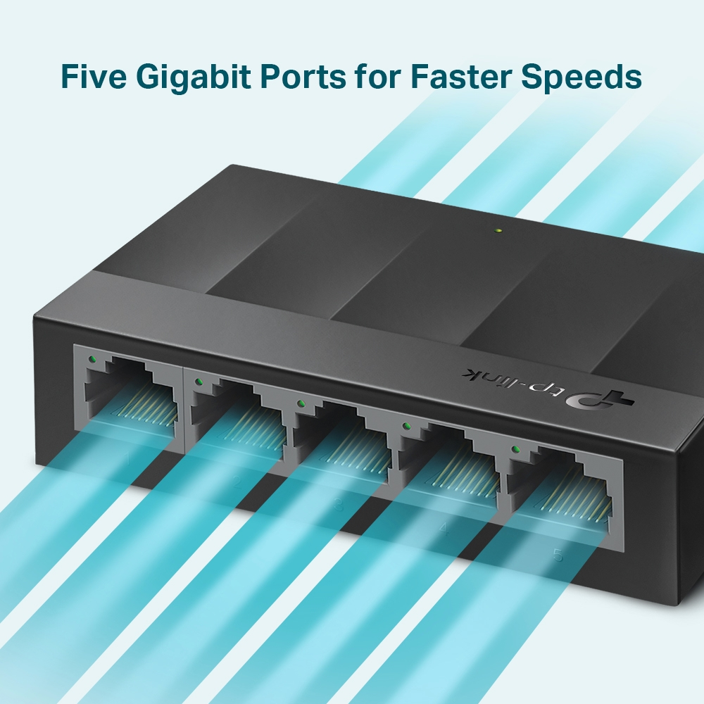 TPLINK LiteWave 5-Port Gigabit Desktop Switch