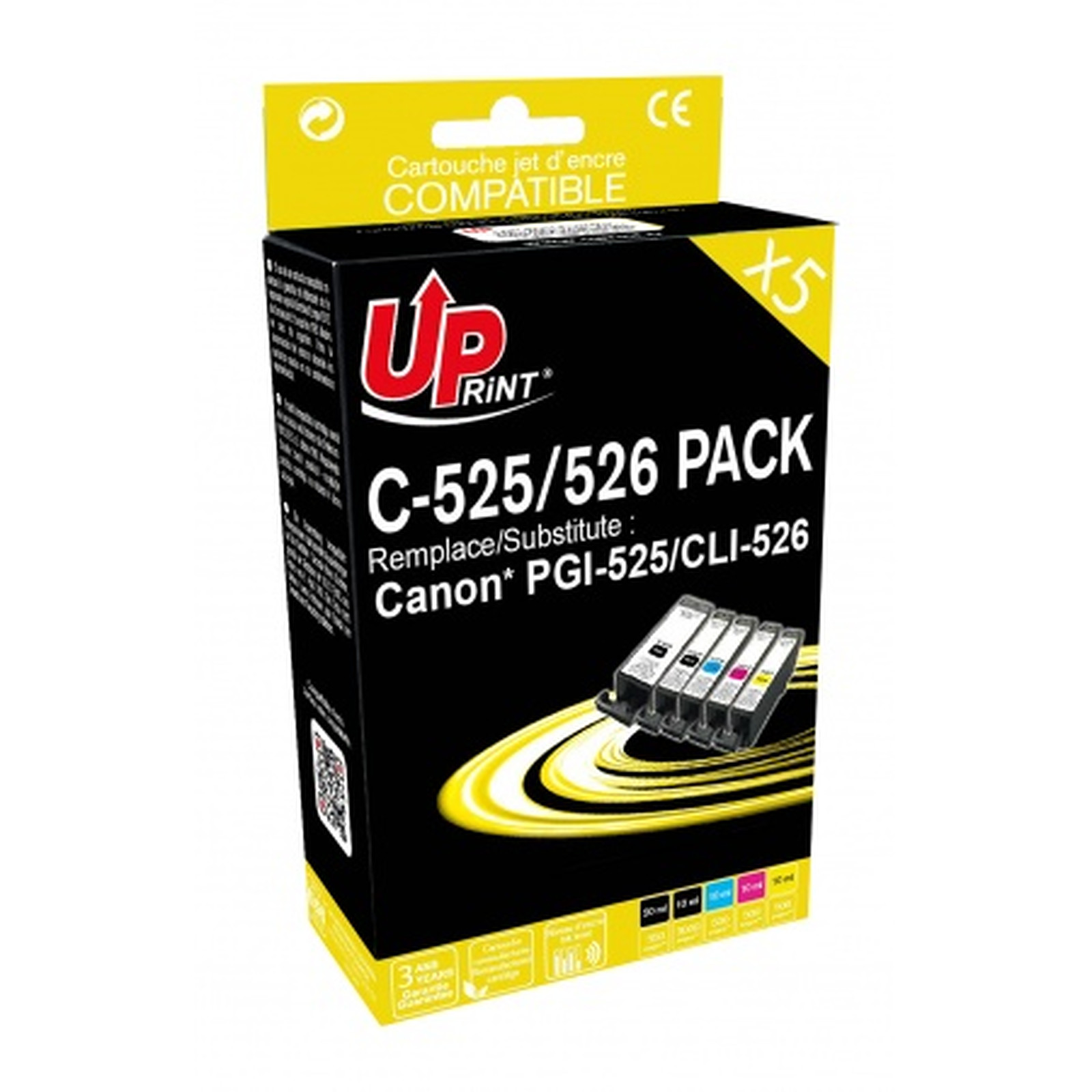 GENERIQUE UPrint C-525/526 2BK/C/M/Y