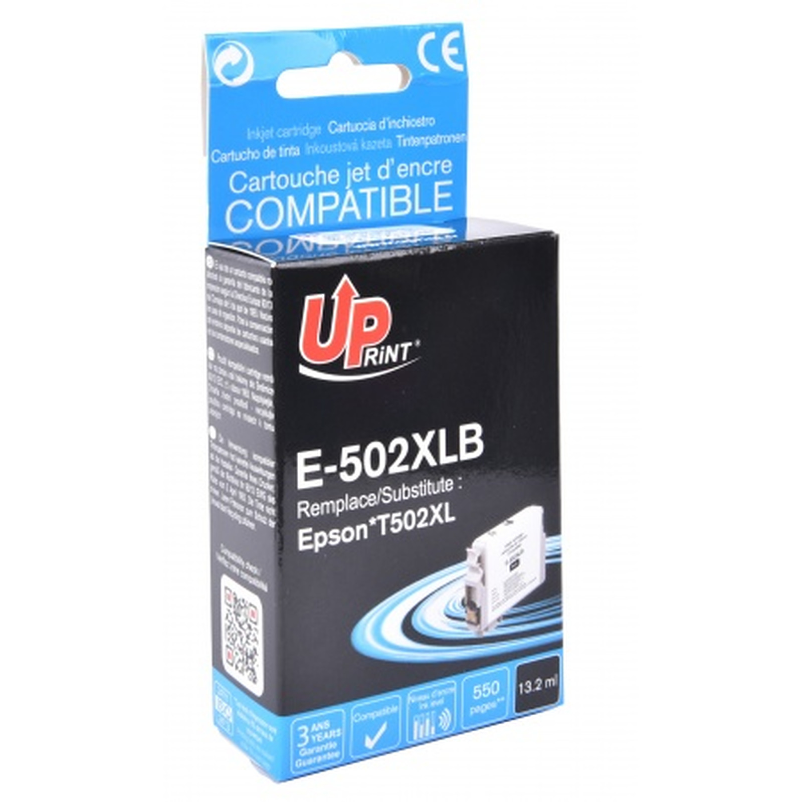 UPrint UPrint E-502XLB BK Noir