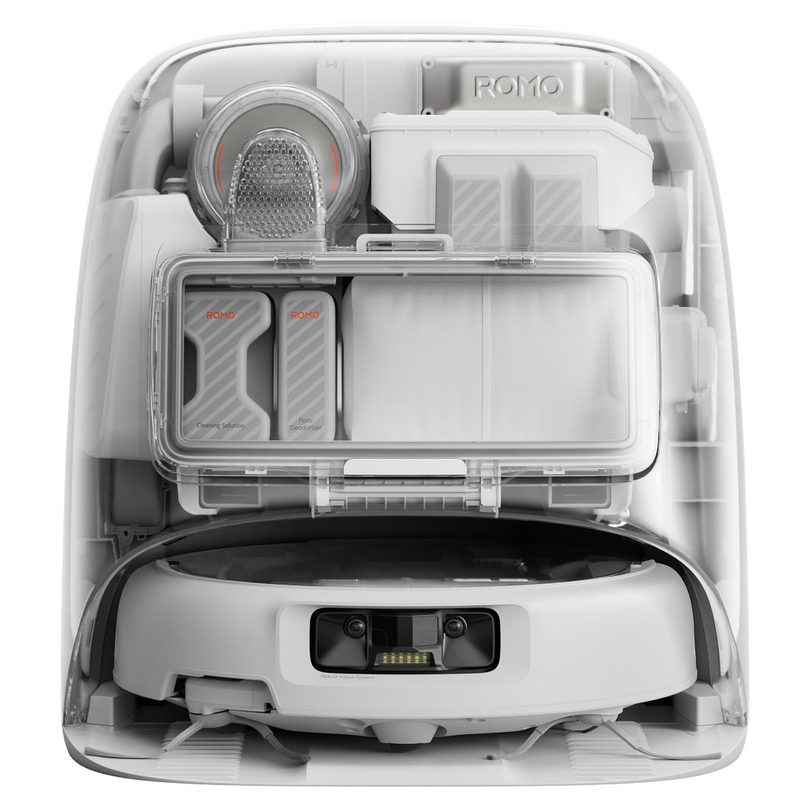 DJI Robot Aspirateur Laveur Romo P Water Tank