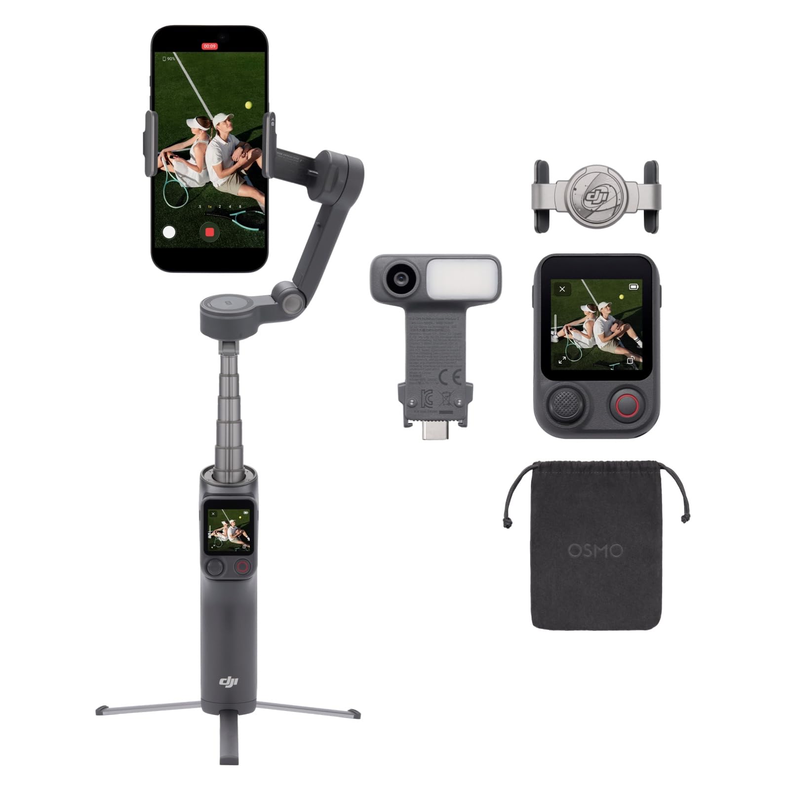 DJI Osmo Mobile 8P Advanced Tracking Combo