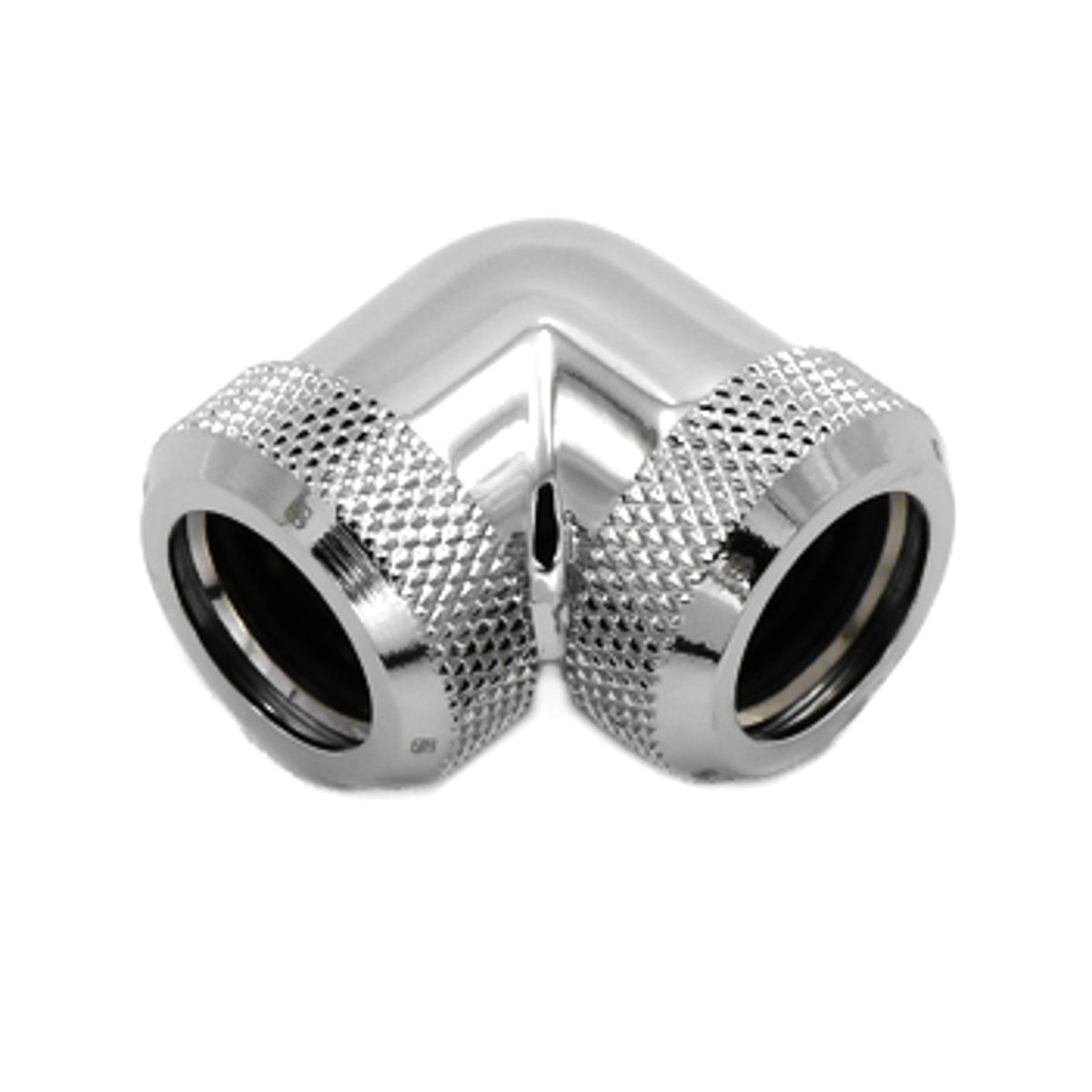 Barrow Multi-Link Adapter 90 Degres 14mm AD sur 14mm AD Hardtube - argent