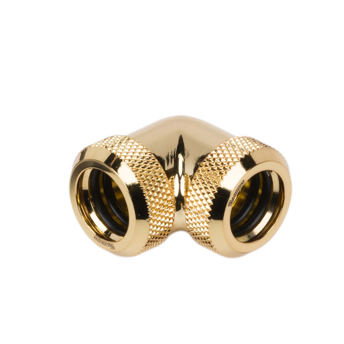 Barrow Multi-Link Adapter 90 Degres 14mm AD sur 14mm AD Hardtube - gold