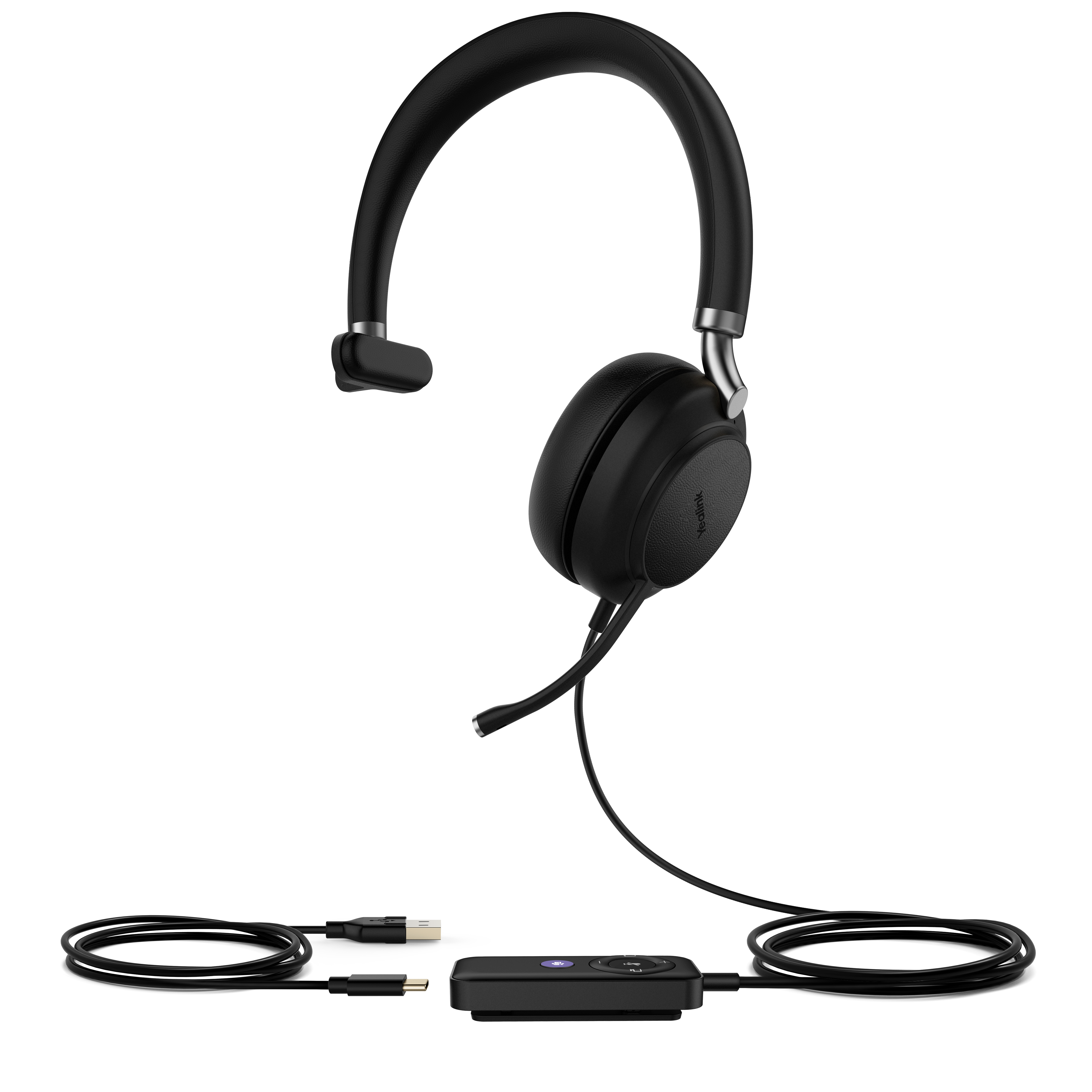 Yealink USB Headset UH38 Mono Teamsß-W/O BATßUSB-C