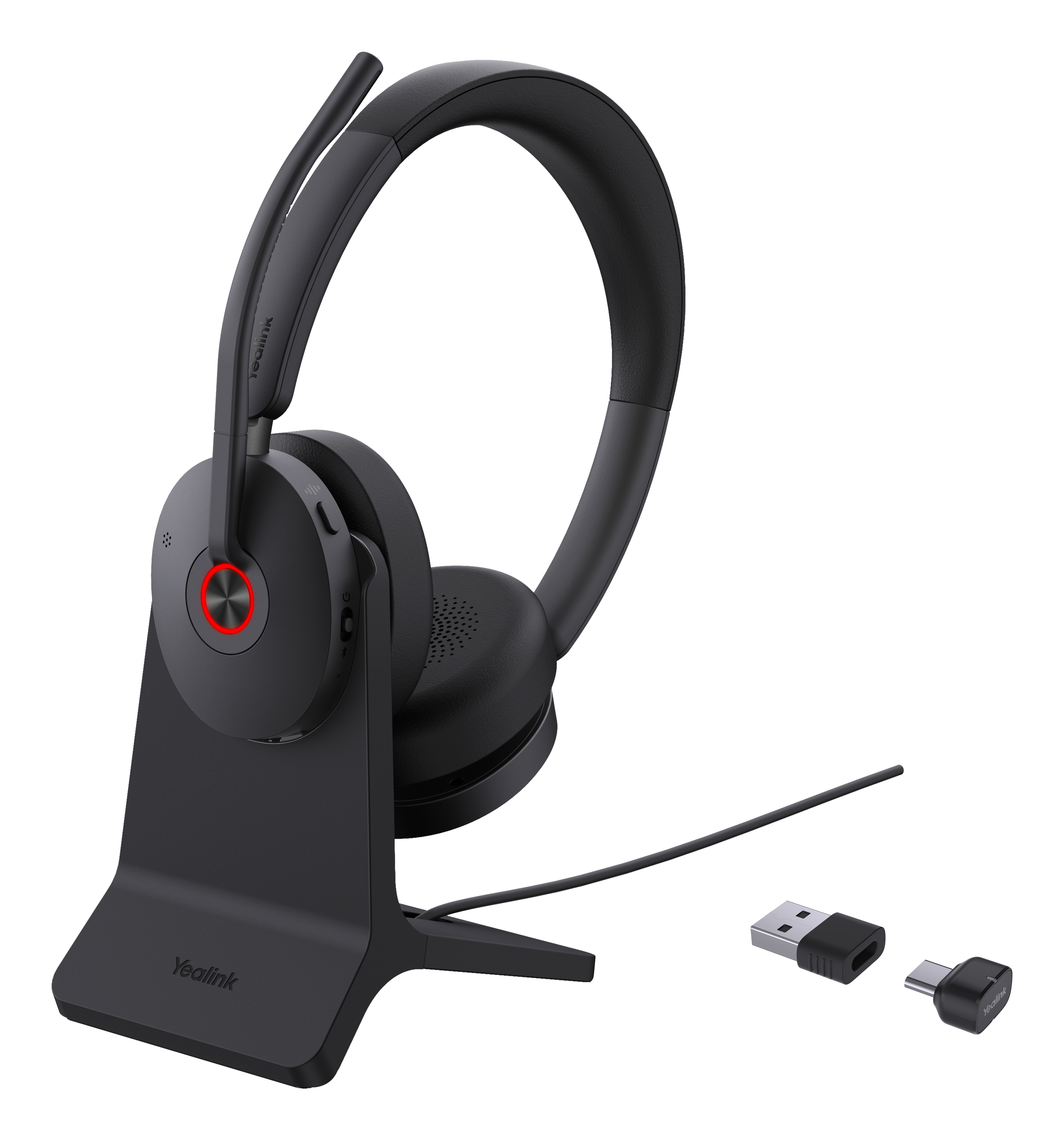 Yealink Headset BH 74 UC inkl. Ladeständer USB-C/A