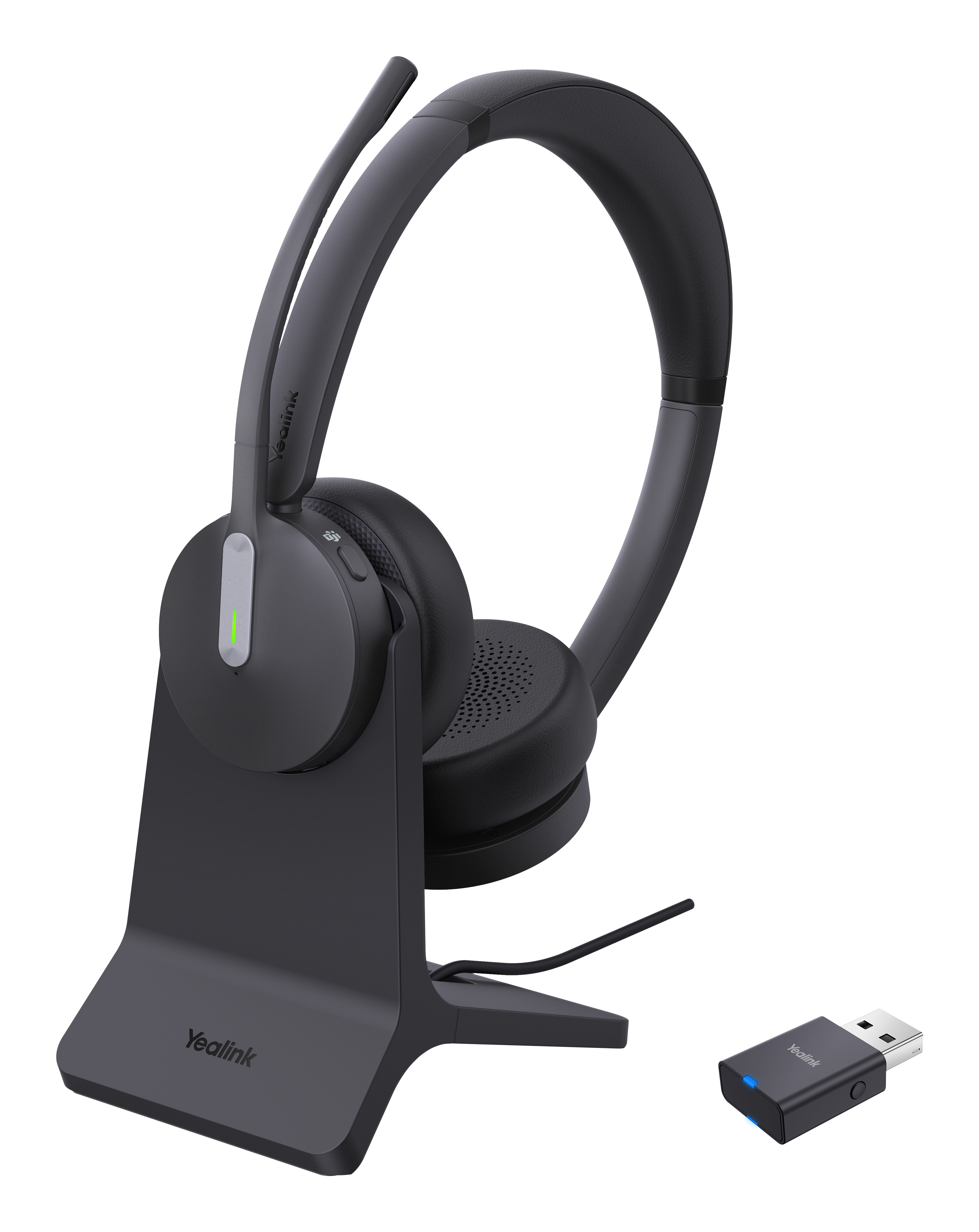 Yealink Dect Headset WH64 Hybrid Dual with Charging Stand Te