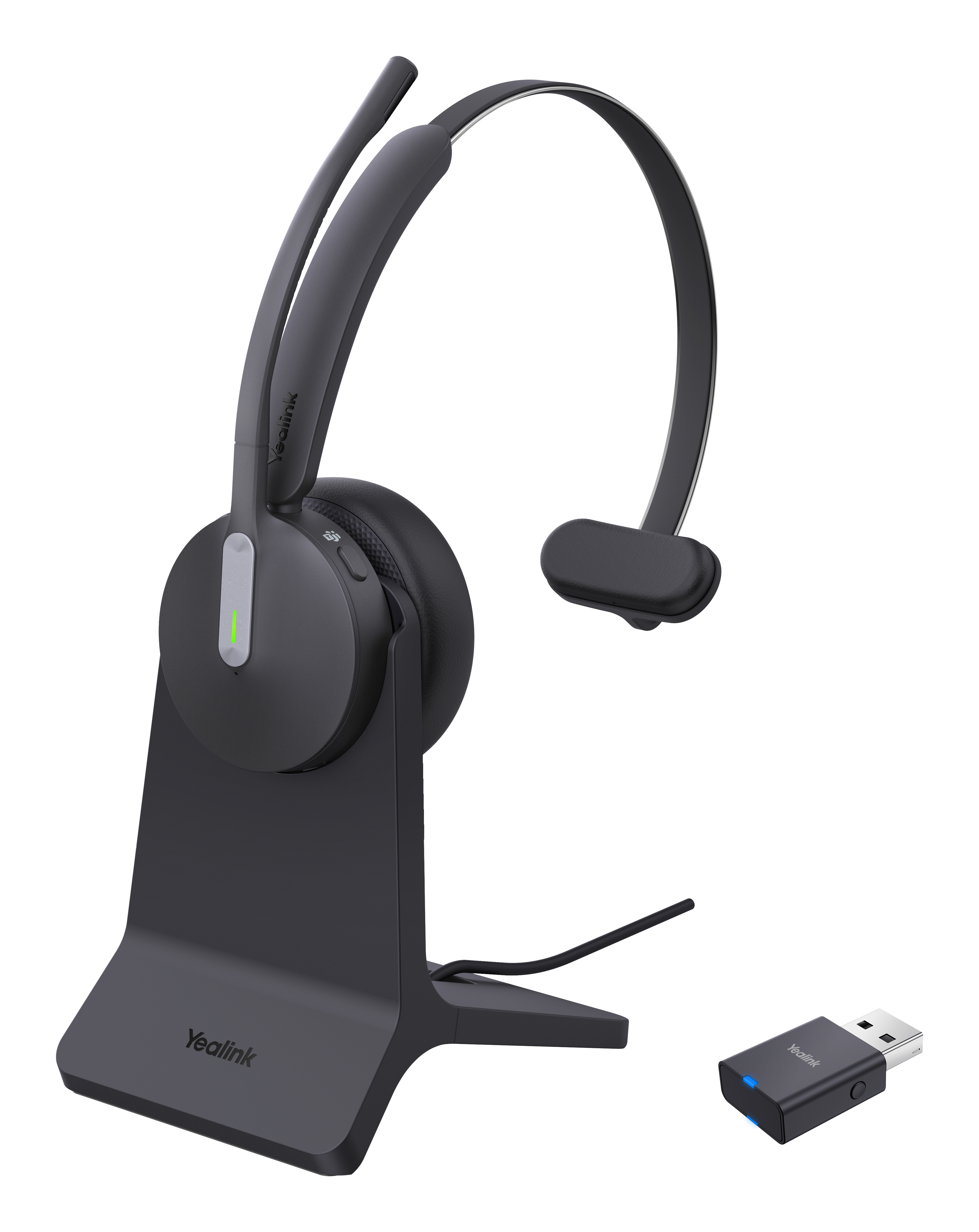 Yealink Dect Headset WH64 Hybrid Mono with Charging Stand Te