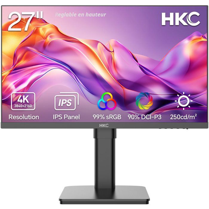 HKC Ecran PC 4K  T2752U IPS