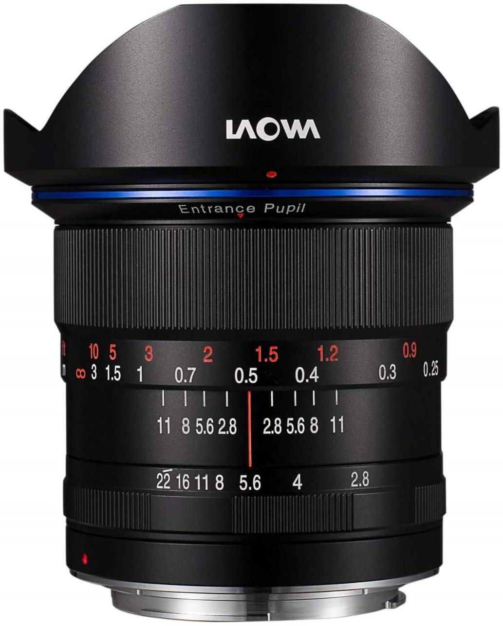 Laowa 12mm f/2.8 Zero-D pour Nikon Z