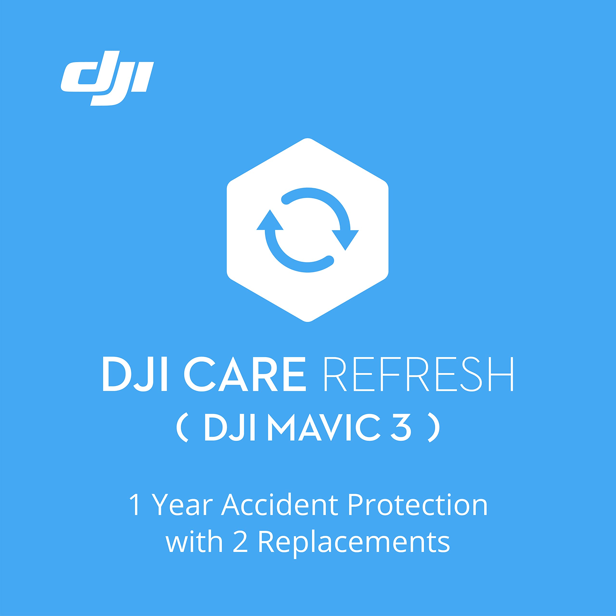 DJI Carte Care Refresh 1 an pour Mavic 3 Bleu
