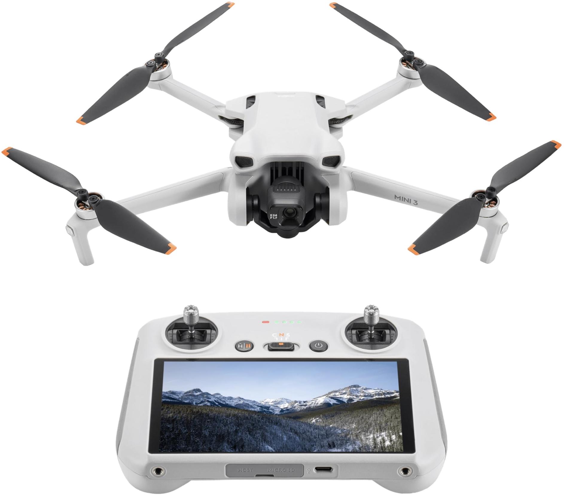 DJI Mini 3 RC Télécommandé avec Écran