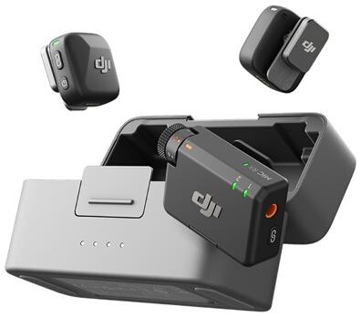 DJI Modèle du produit : Mic Mini (2 TX + 1 RX + Charging Case)